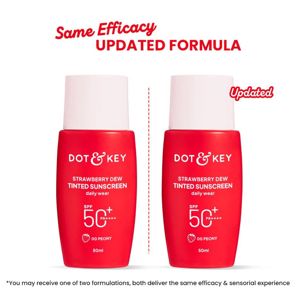 Strawberry Dew Tinted Sunscreen SPF 50+ PA++++ With New-Age UV Filters — photo 2