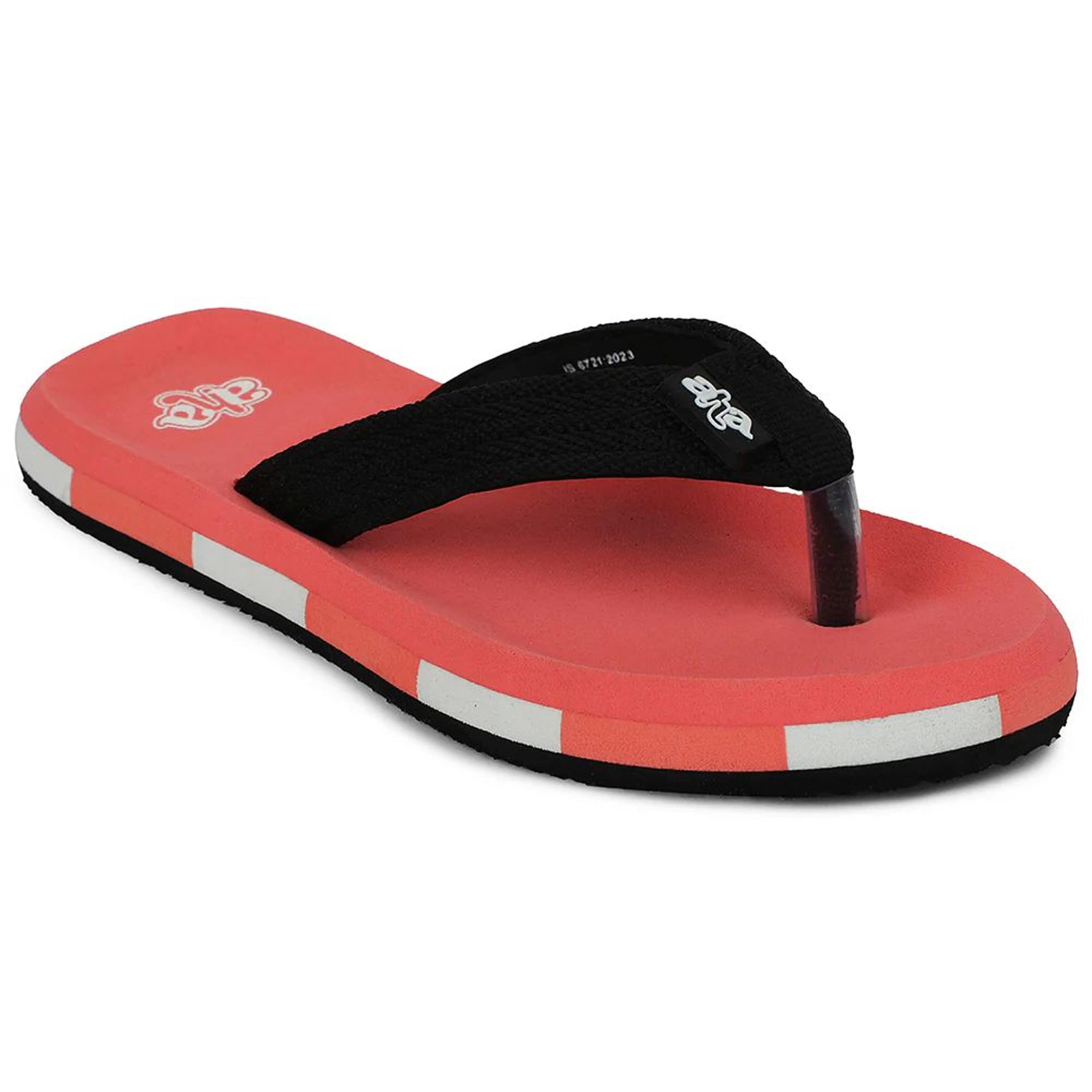 A-HA Peach Casual Slipper For Women AGL-103 By Liberty