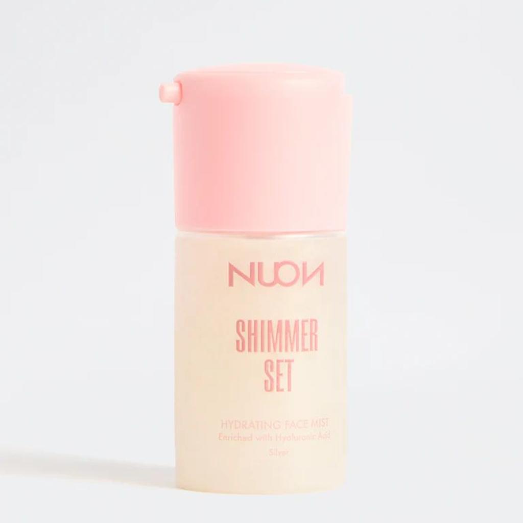Nuon Shimmer Set Silver Face Mist - 70ML