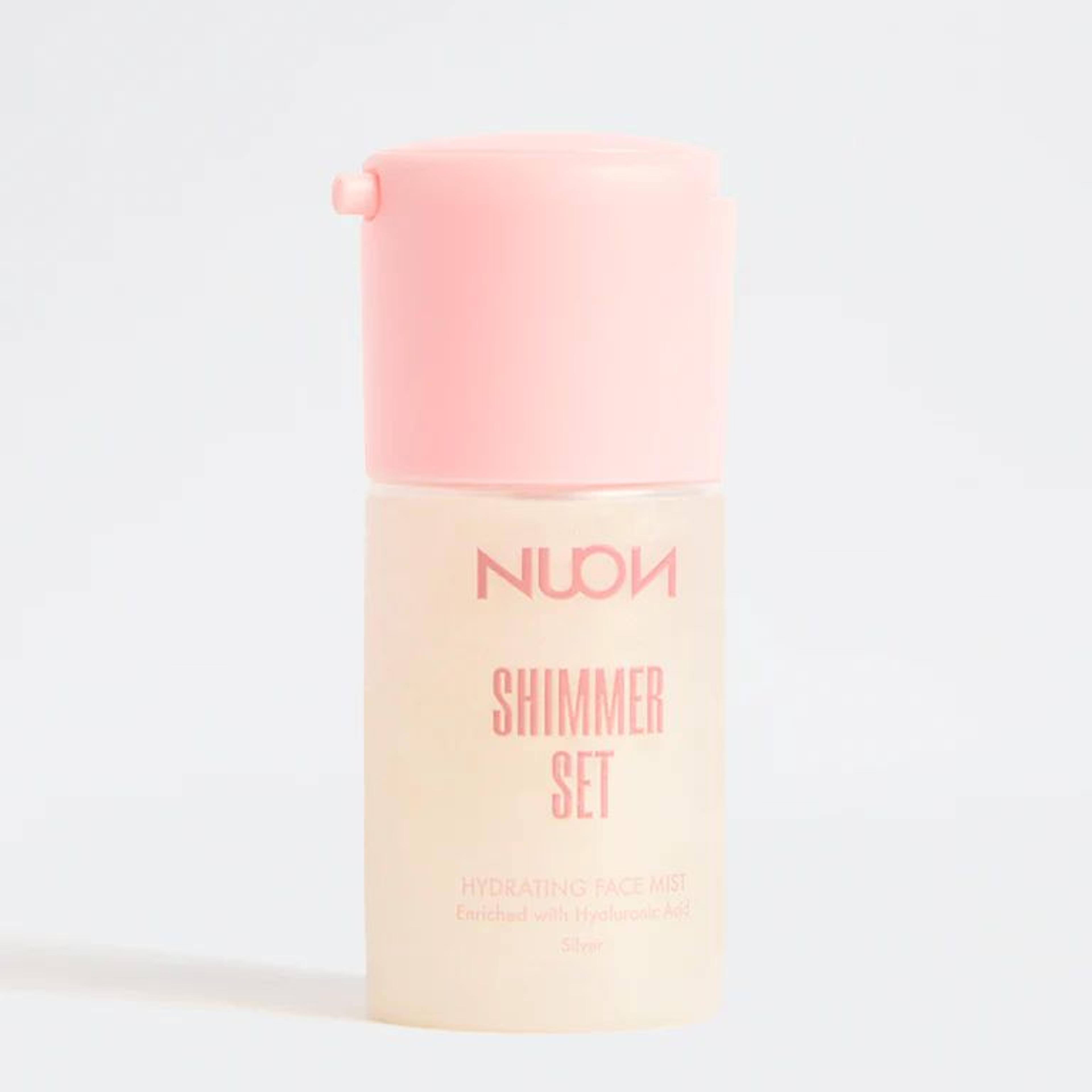 Nuon Shimmer Set Silver Face Mist - 70ML