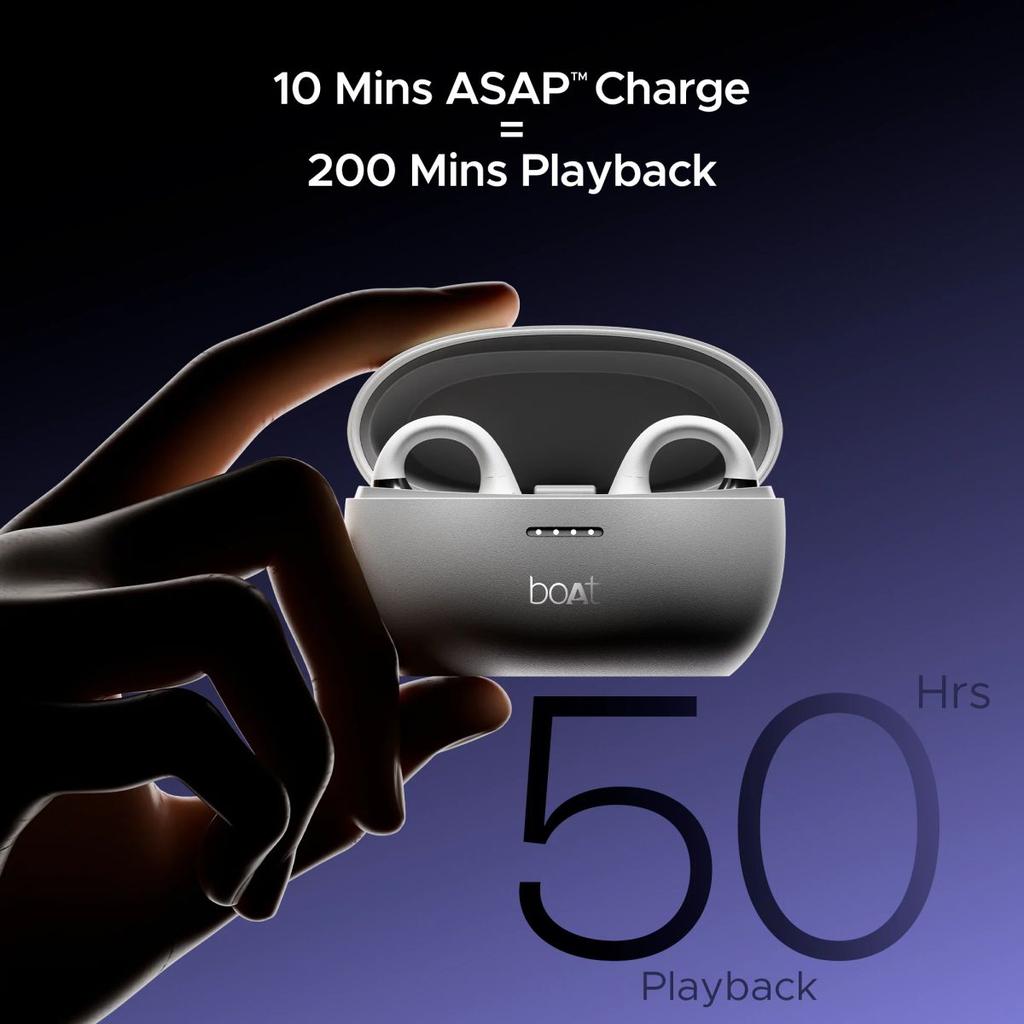 boAt Airdopes Loop | Wireless Earbuds with 50 Hours Playback, ENx™ Tech, BT v5.3, BEAST™ Mode, ASAP™ Charge — photo 4
