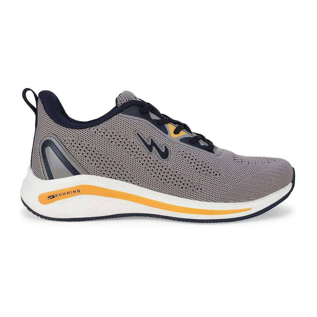 CAMP ERIK Grey Men's Running Shoes