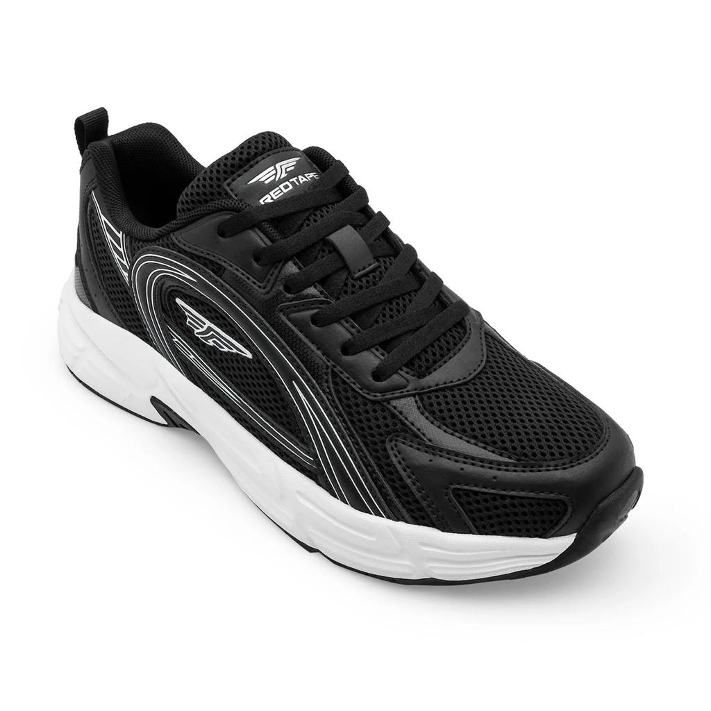 Black and White Casual Shoes for Men — 6 / Black/White
