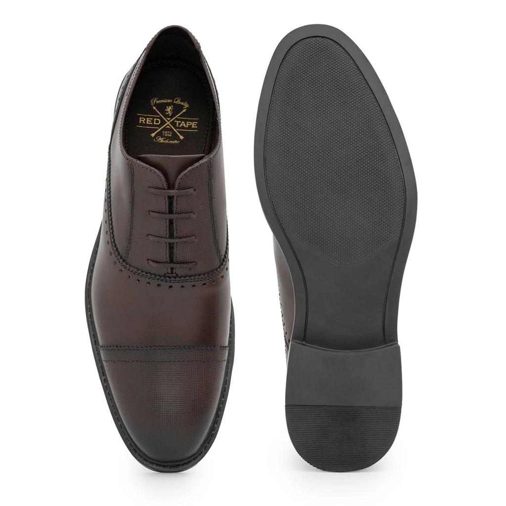 Oxford Shoes for Men in Brown | Low-Cut Formal Dress Shoes. — photo 5
