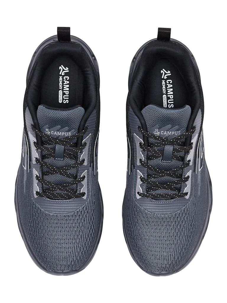 LOOPD Black Men's Running Shoes — photo 6