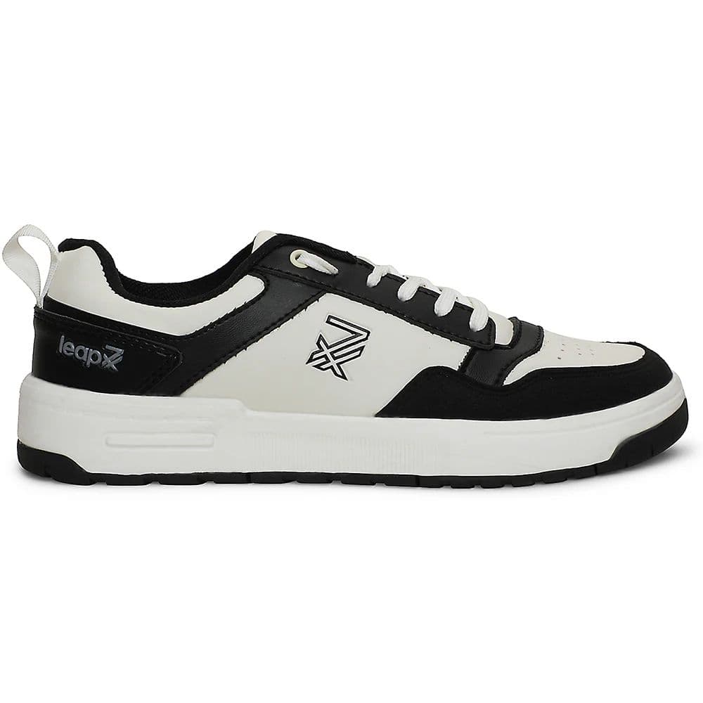 Leap7x Black Casual Lacing Sneakers For Men AMAZER-10E By Liberty — photo 2