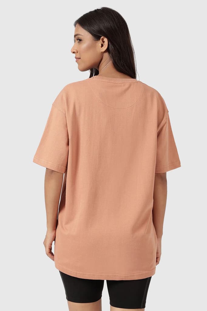 Element Oversized T-shirts Warm Beige — photo 8