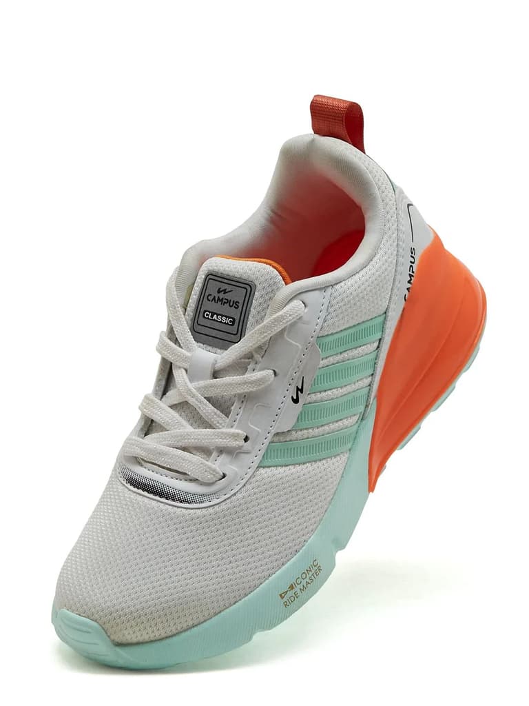 CAMP STAR KIDS White Kids Running Shoes — photo 3