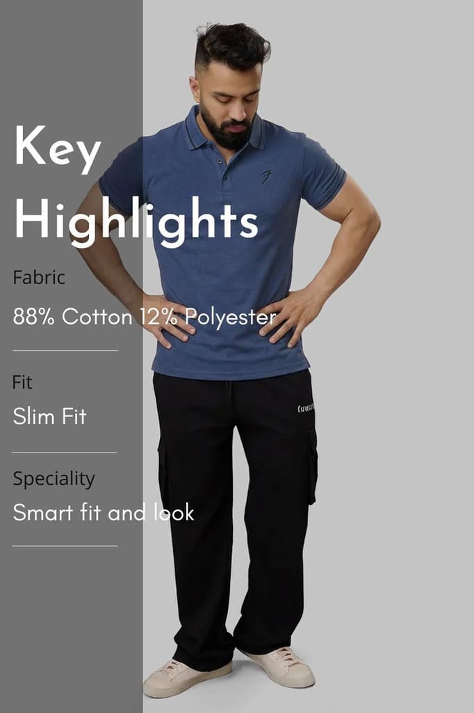 Mark Polo T-shirt Navy — photo 7