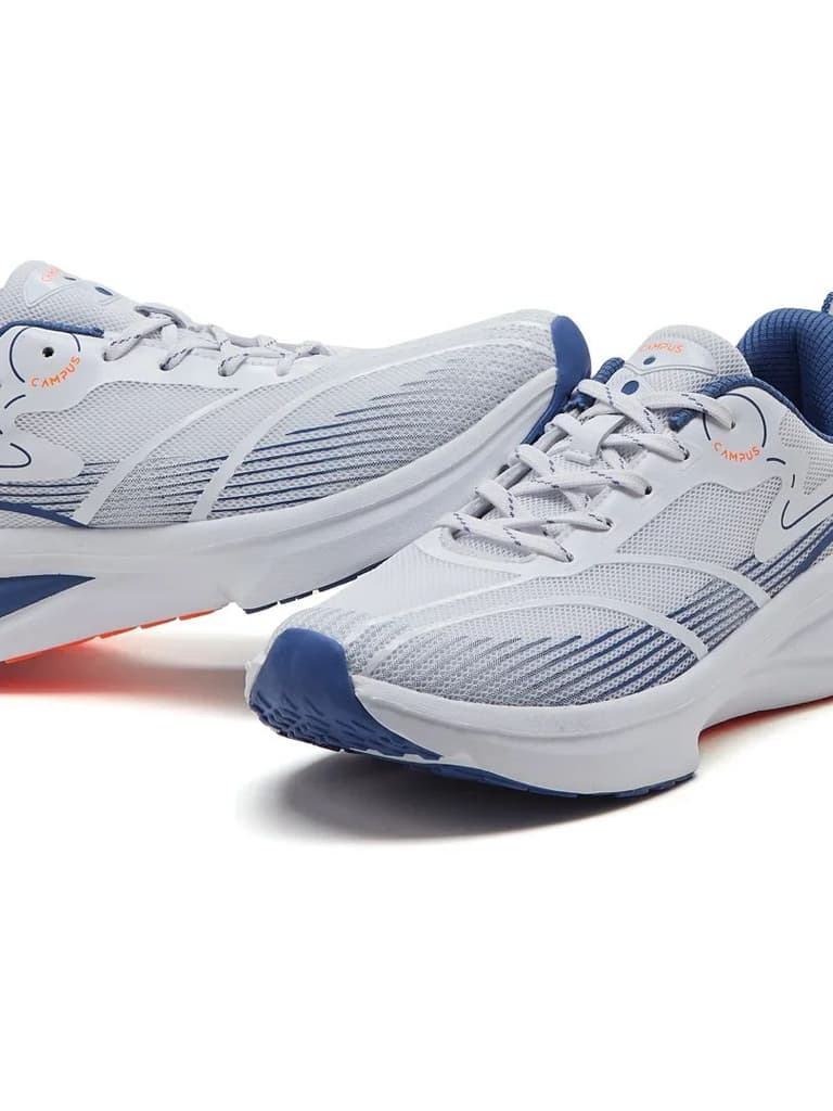 GLITCH White Men's Running Shoes — photo 7