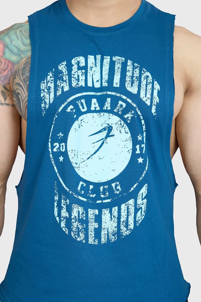 Magnitude Deep Arm Tank Teal — photo 3