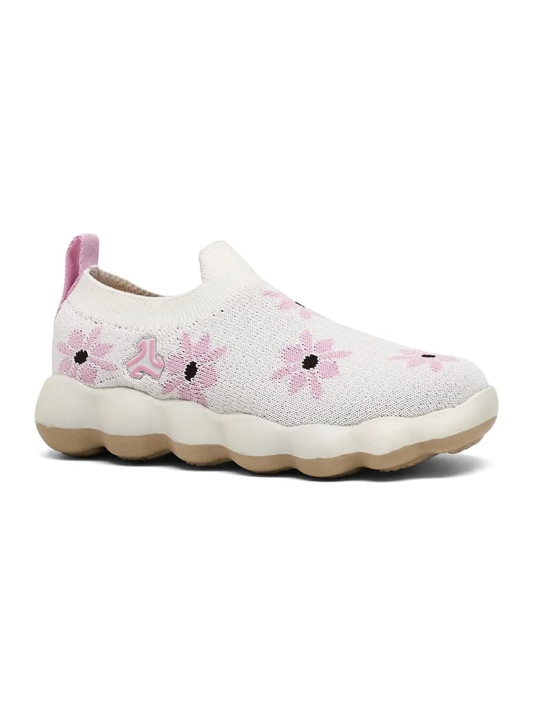 VELTO K White Kids Walking Shoes — White / 5