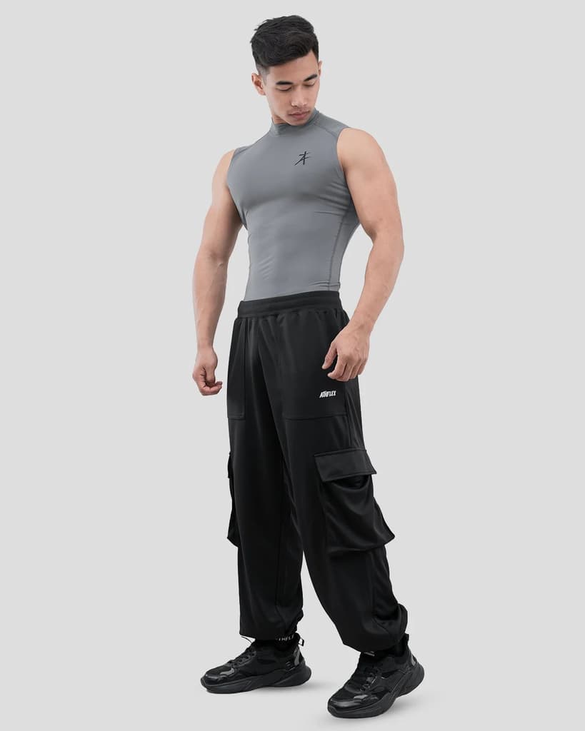 Hustle High Neck Compression Tank — photo 8