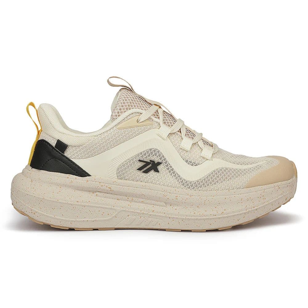 Leap7X ZQ-WFM-07 Beige Sports Non Lacing Walking Shoes for Men by Liberty — photo 2