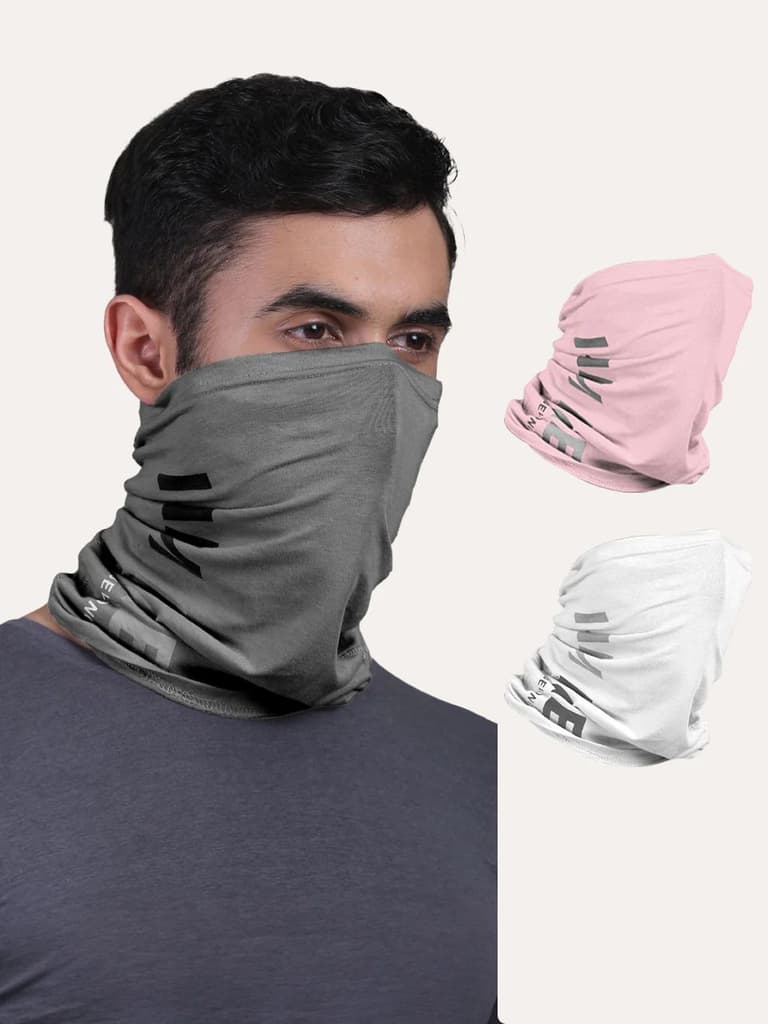 Unisex Organic Bandana Masks - Printed (Pack of 3) — photo 15