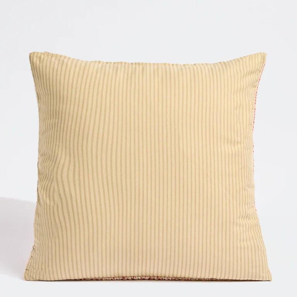 Westside Home Yellow Striped Cushion Cover