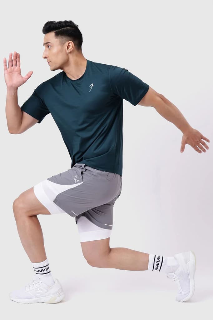 Ember Running T-shirt Bottle Green — photo 2