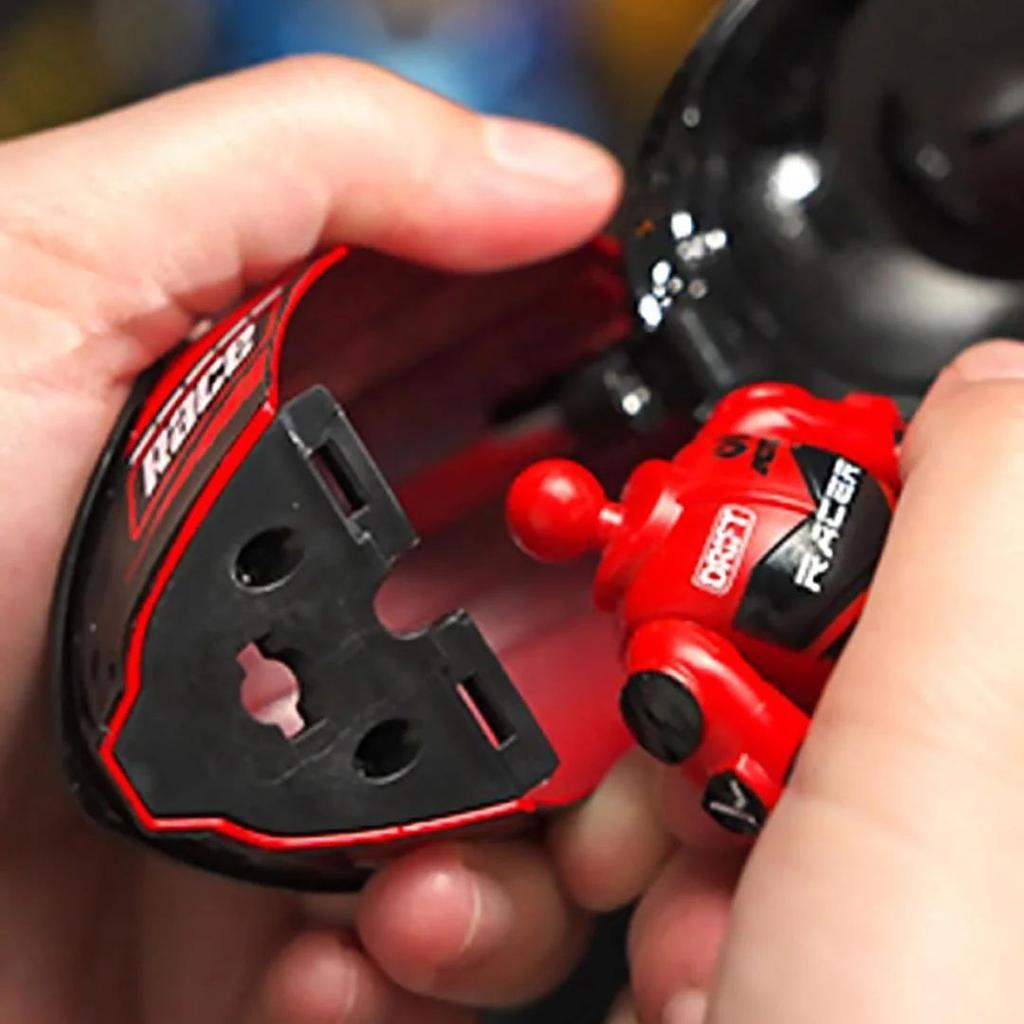 Helmet Metal Mini Figure – Die-Cast Transforming Racing Action Figure (2-in-1 Helmet to Hero) — photo 6