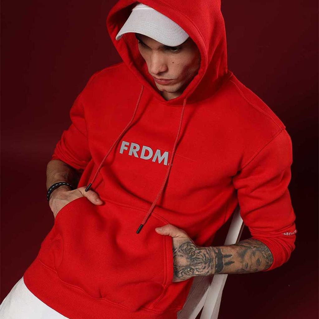 FRDM. Rouge Red Hoodie