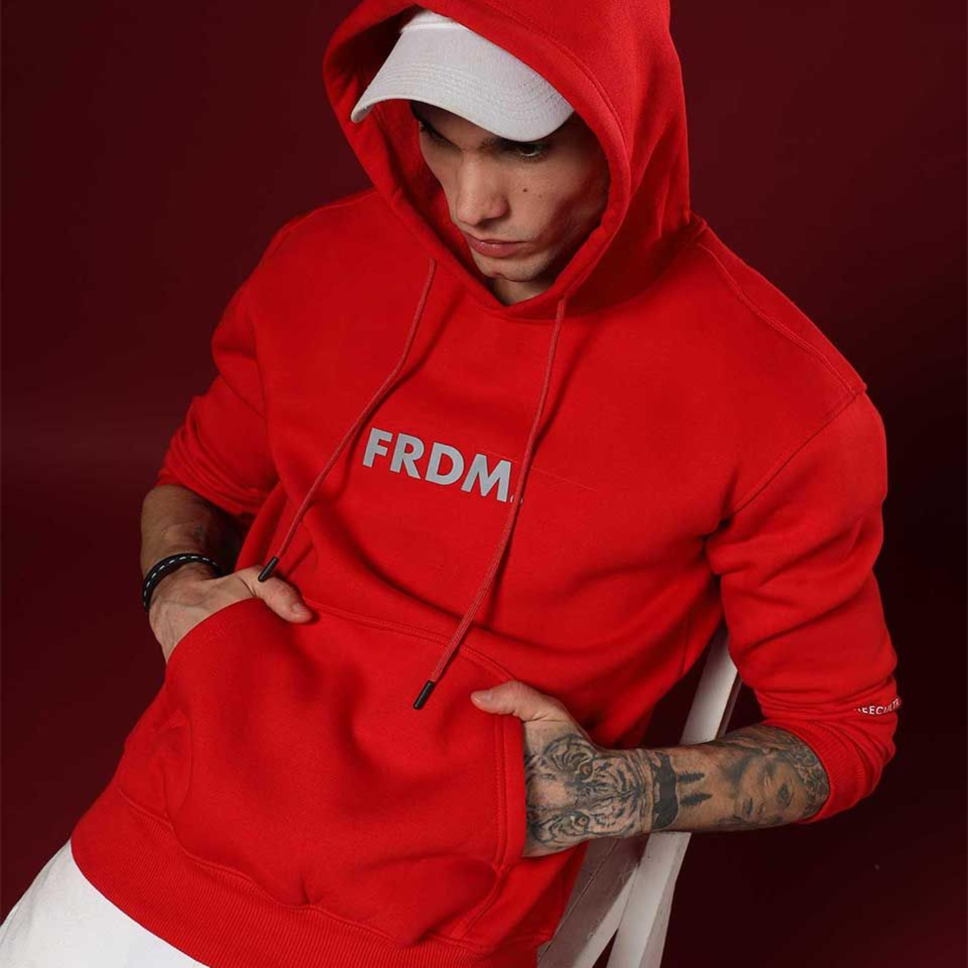 FRDM. Rouge Red Hoodie