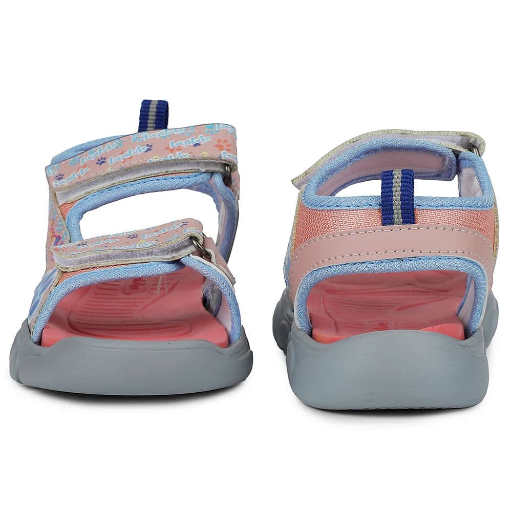 Lucy & Luke Peach Casual Sandal For Kids FLYNN-90 By Liberty — photo 6