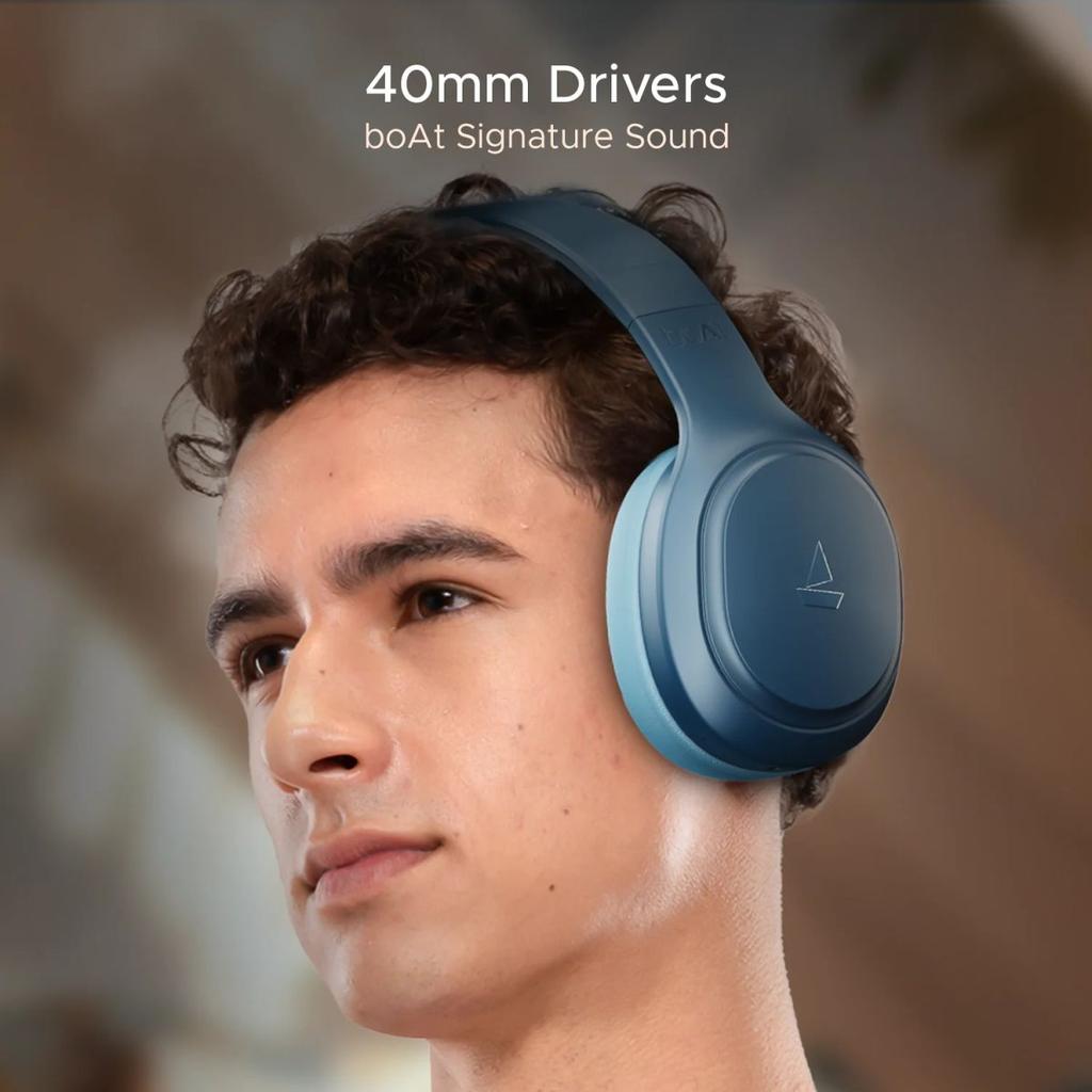 boAt Rockerz 430 | Wireless Headphone with ENx™ Tech, 40 HRS Playback, BEAST™ Mode, Type-C Interface, Bluetooth v5.4 — photo 9