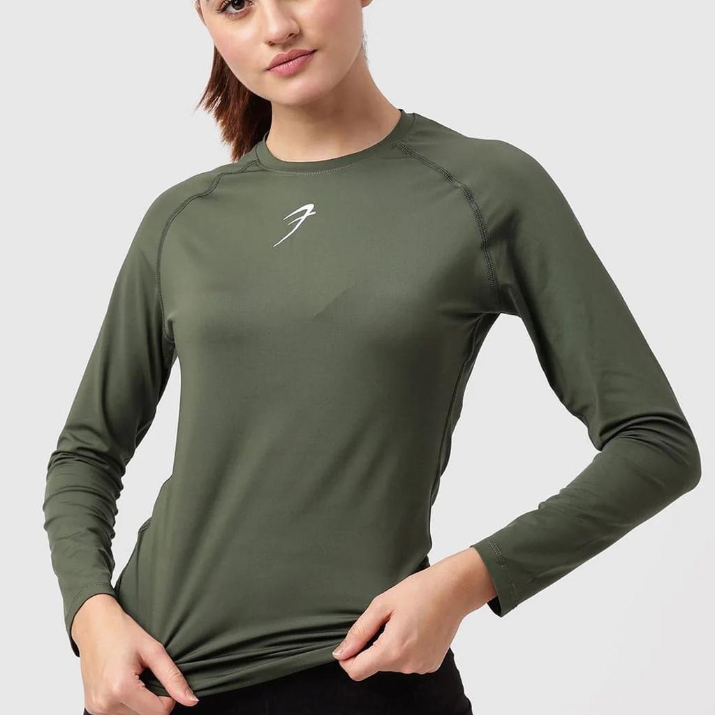 Compression Full T-shirt Olive