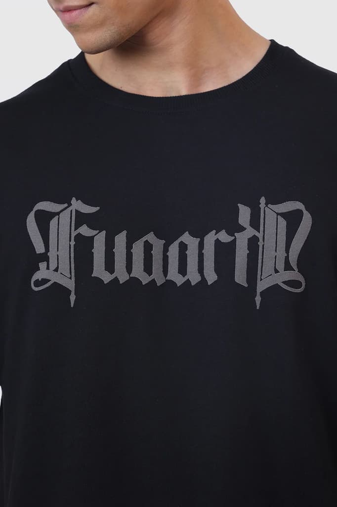 Brookline Oversized T-shirt Black — photo 3