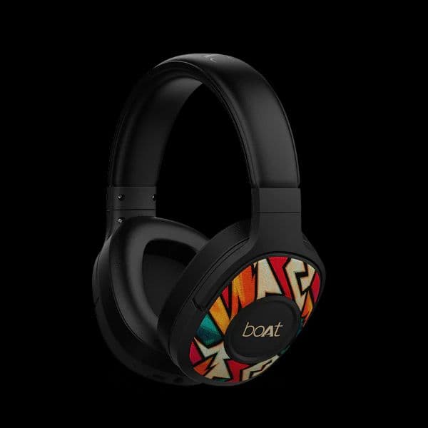 boAt Rockerz 550 | Over Ear Bluetooth Headphones with Upto 20H Playback, 50mm Dynamic Driver, 500mAh Battery — photo 4