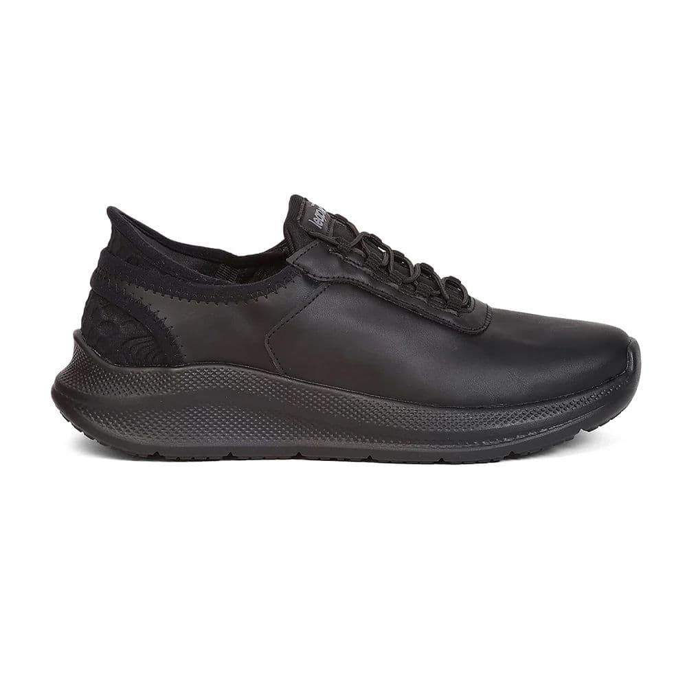 Leap7X EAZYSCHL-1 Kids' Black School Shoes - SCHOOL EASYGO with Memory Foam Comfort — photo 2