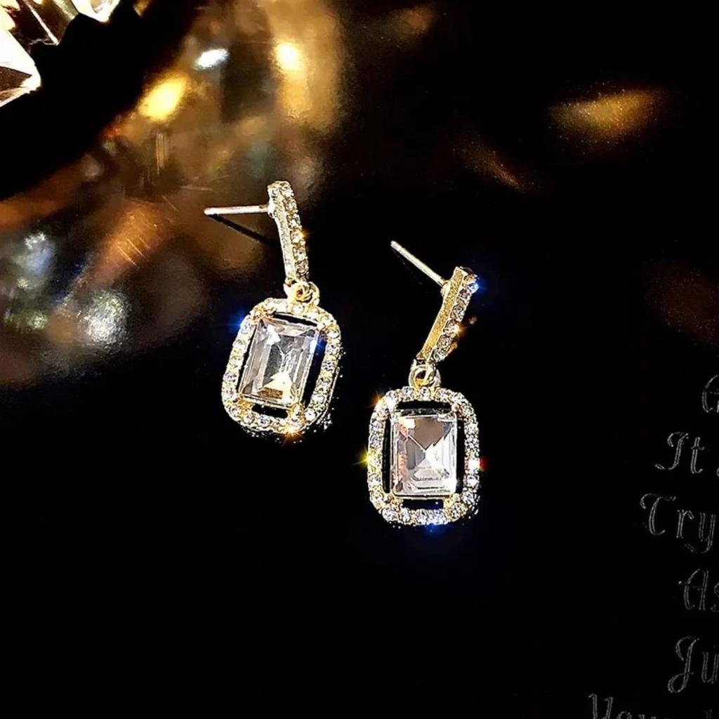 Luxe Prism Drops Earrings | Embellished Stud Earrings — photo 6