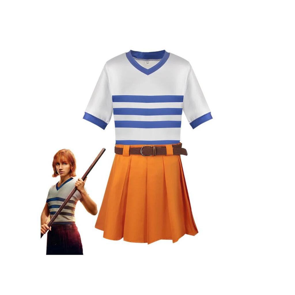 Nami Cosplay Costume – One Piece Anime Outfit for Women