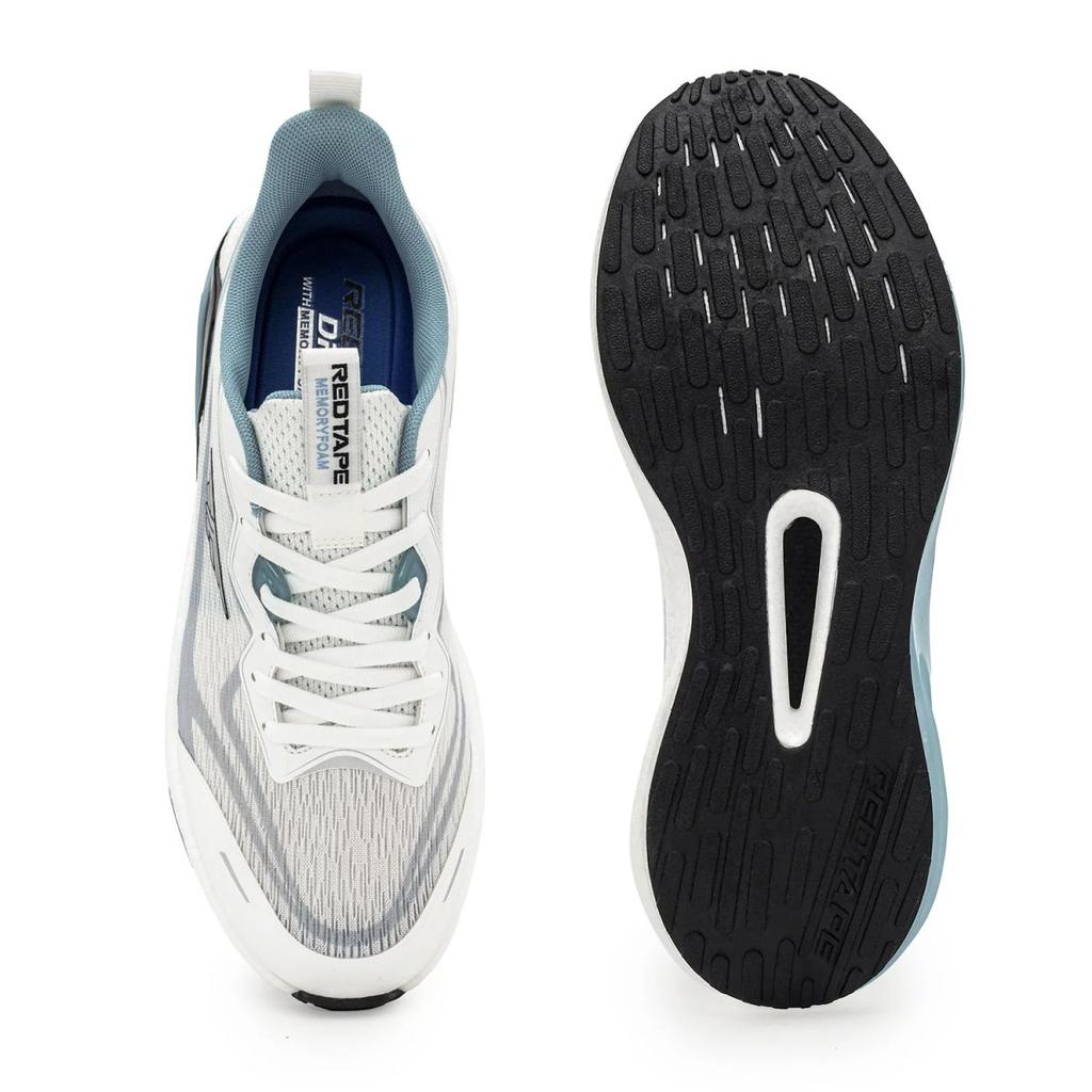 Athleisure Sports Shoes for Men in Blue and Grey | Low-Cut Shoes. — photo 5