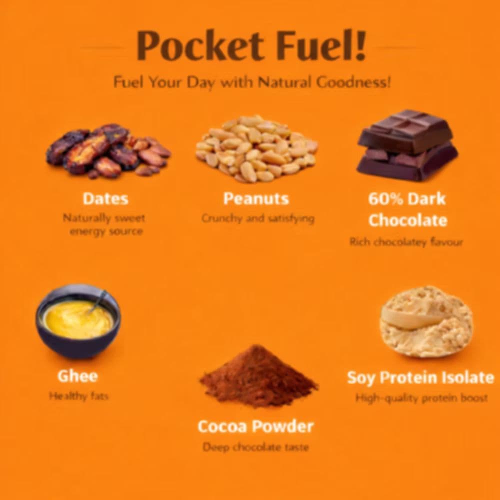Pocket Fuel Chocolate Protein Bar: Box of 3 — photo 6