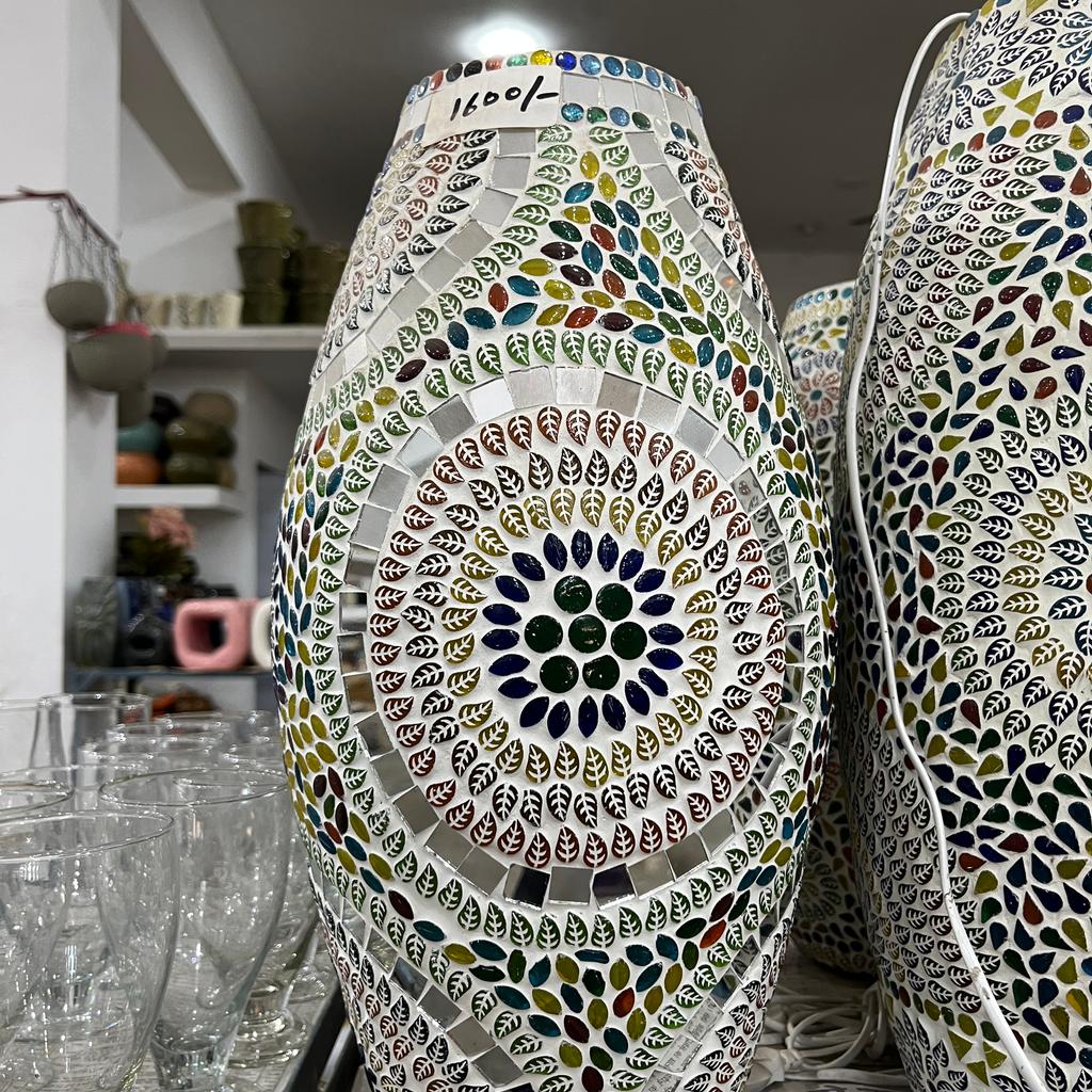 Colorful Vase | Decorative | Ceramic | Multi-colored