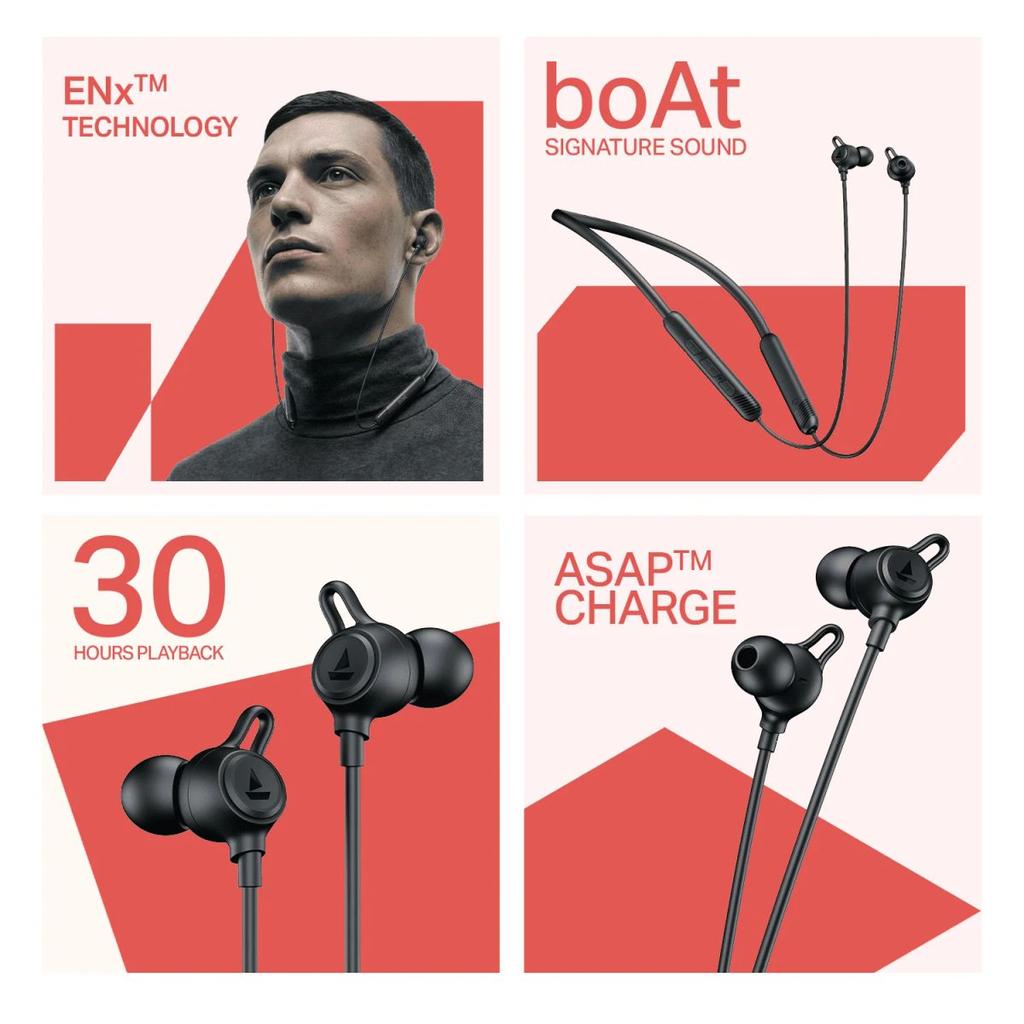 boAt Rockerz Strive | Wireless Neckband with 30H Playback, 10mm drivers & BEAST™ Mode with 60ms Latency — photo 6