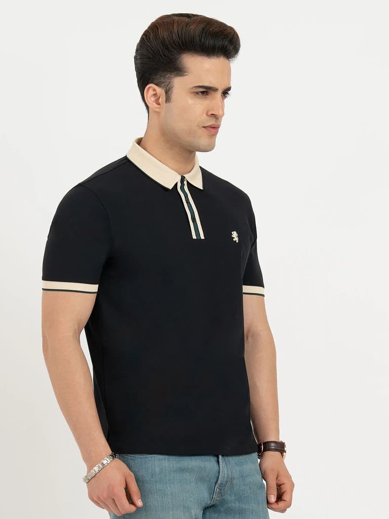 Polo T Shirts for Men in Black | Classic Polo T Shirts — photo 6