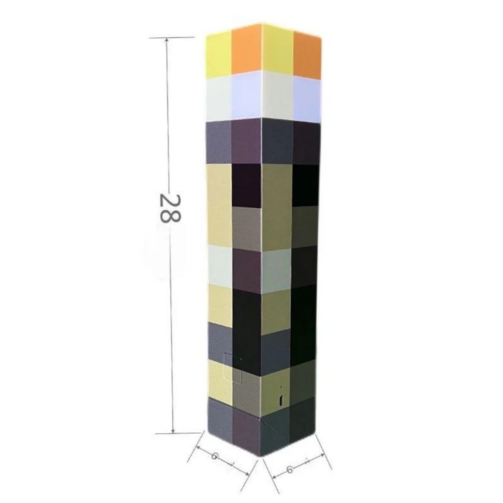 Minecraft Torch Light | LED Wall Mount & Table Lamp Night Light — photo 3