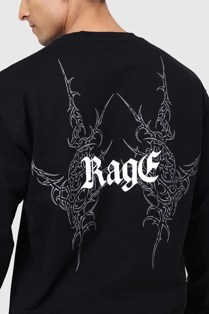 Rage Fullsleeves T-shirt Black — photo 4