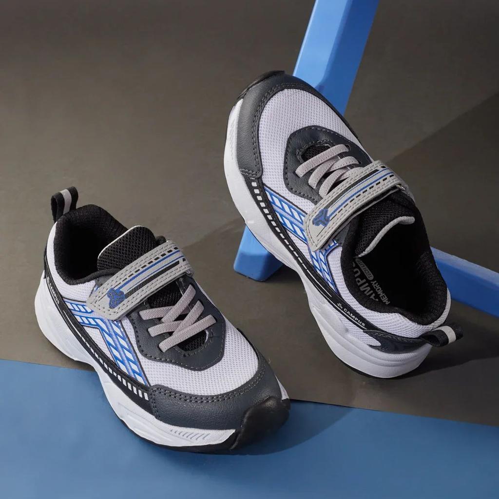 TORLO K Grey Kids Running Shoes