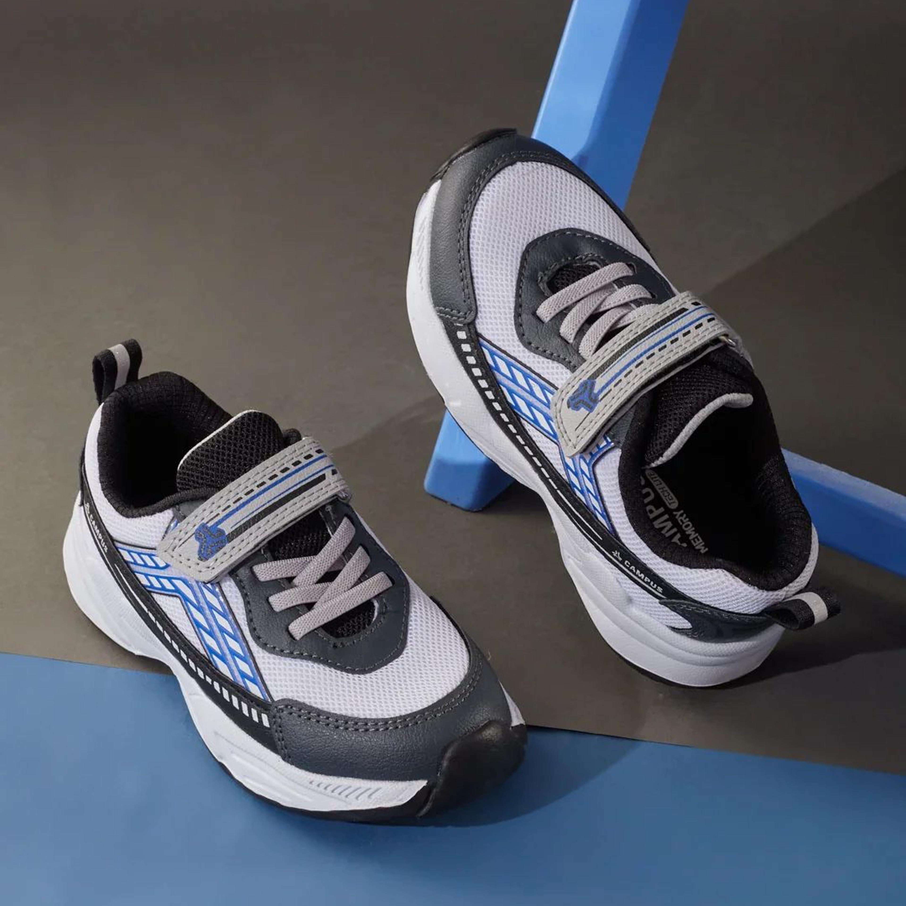 TORLO K Grey Kids Running Shoes