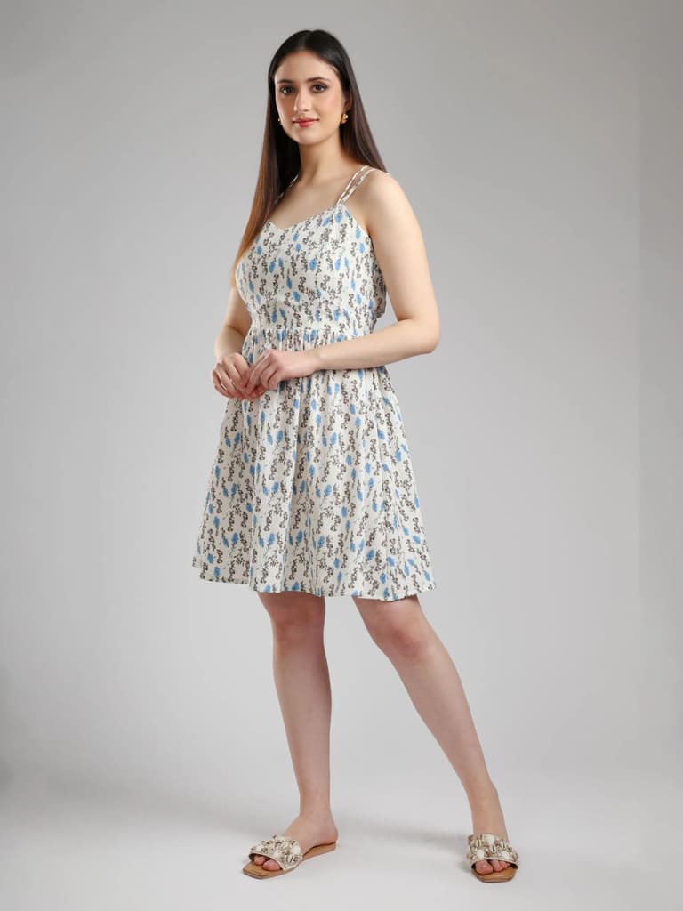 Elya Flare Dress- Printed — photo 4