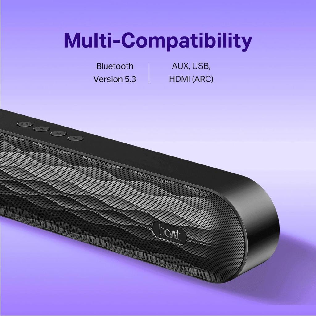 boAt Aavante Lyric | 40W Powerful Sound with 2.1 Channel Audio & Wired Subwoofer