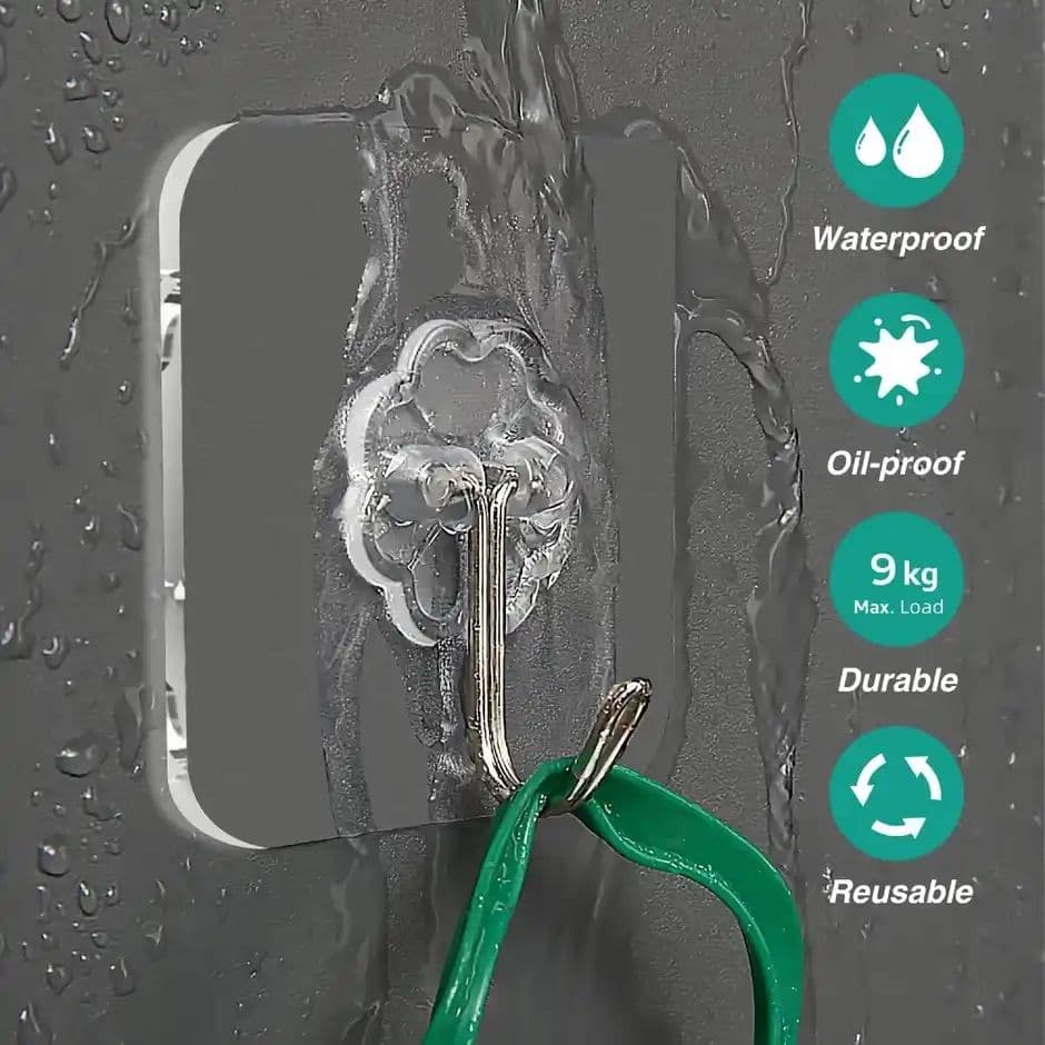 Daluci Strong Adhesive Hook For Home-Office and Kitchen Use — photo 2