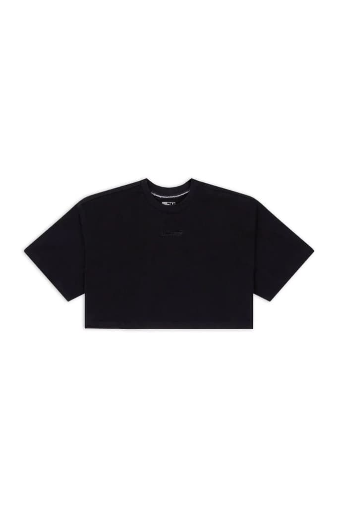 Holy // Womens Cropped Box Fit Tee — photo 7
