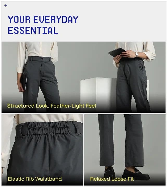 Womens Office Jogger Air Stretch — photo 5