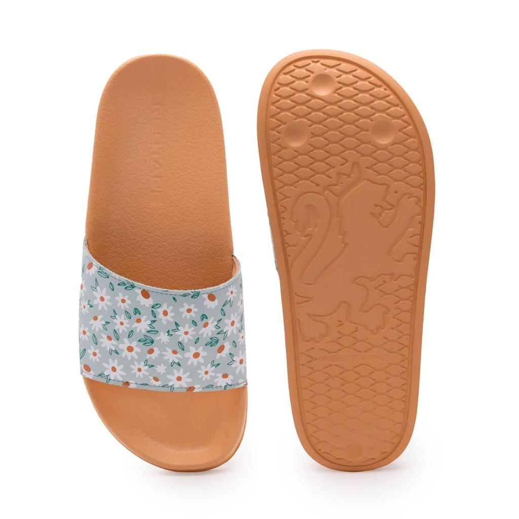 Women's Sliders in Light Orange | Casual Pool Sliders — photo 5