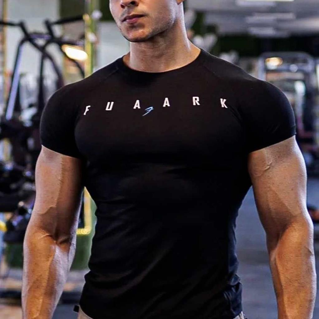 Checks T-shirt Black