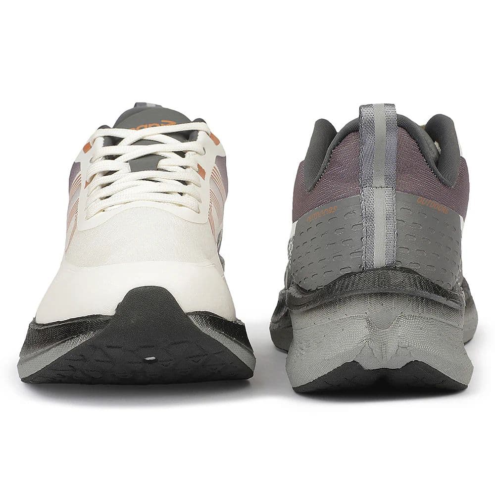 Leap7X ZLP-XM-20 Beige Sports Lacing Running Shoes for Men By Liberty — photo 7