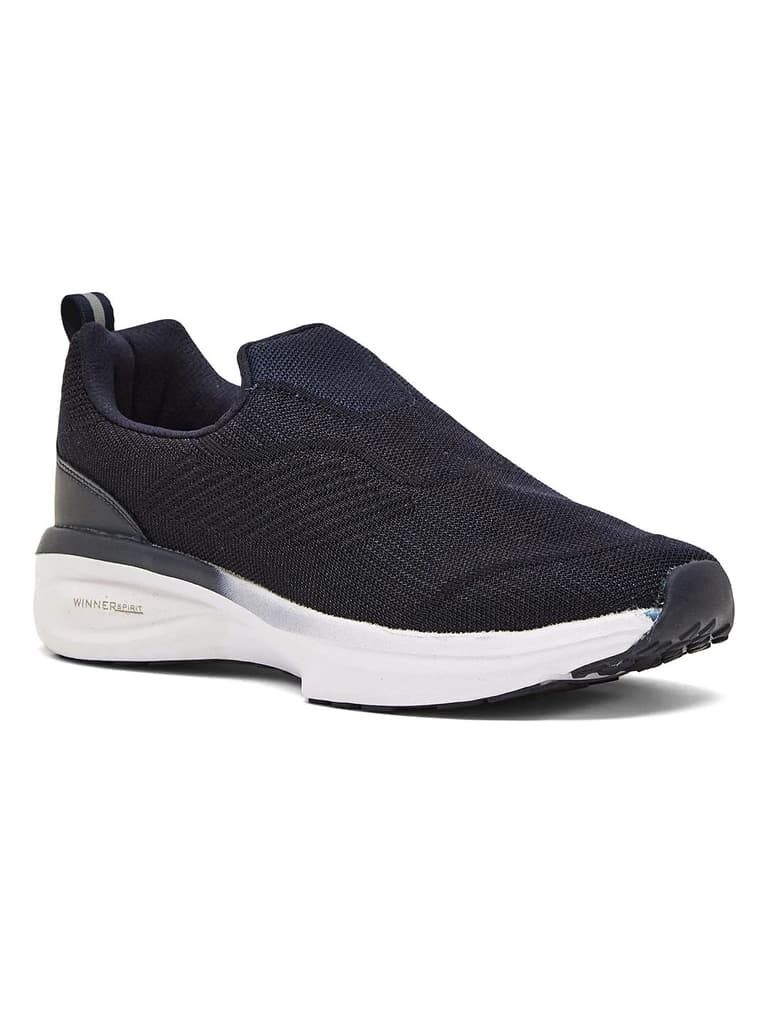 MINOT Navy Men's Walking Shoes — Navy / 6